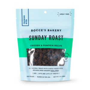 Bocce s Bakery Training Bites Sunday Roast Dog Treats, 6 oz on Sale