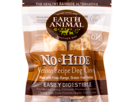 Earth Animal No-Hide Venison Chew 2PK Discount