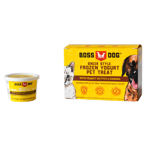 Boss Dog Frozen Greek Yogurt Peanut Butter & Banana For Sale