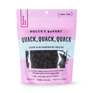 Bocce s Bakery Training Bites Quack, Quack, Quack Dog Treats, 6 oz Online Hot Sale