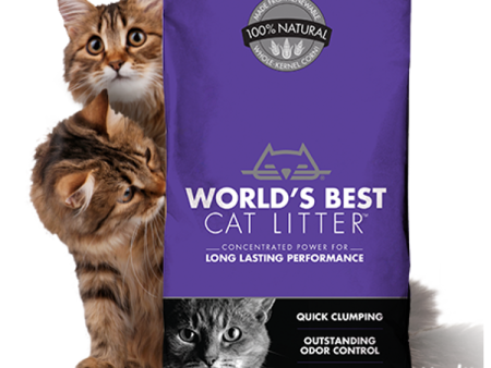 World s Best Cat Litter Lavender Scented Multiple Cat Clumping Formula Online now