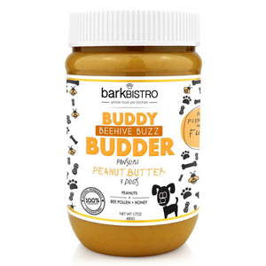 Bark Bistro Beehive Buzz Buddy Budder with Bee Pollen 17 oz Online Hot Sale