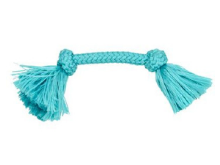 Playology Dri-Tech Rope Dog Toy Peanut Butter Online now