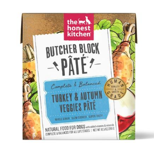 The Honest Kitchen Butcher Block Pate Turkey & Autumn Veggies Pate Wet Dog Food, 10.5-oz Fashion