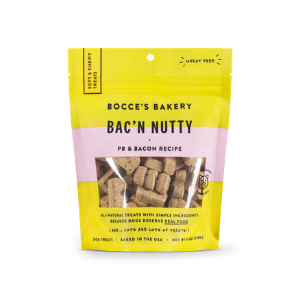 Bocce s Bakery Everyday Soft & Chewy Bac n Nutty Dog Treats, 6 oz Cheap