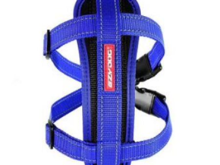 EzyDog Chest Plate Dog Harness Blue For Discount