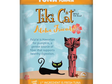 Tiki Cat Aloha Friends Tuna & Pumpkin Cat Food Pouches 3oz Online now