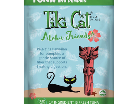 Tiki Cat Aloha Friends Tuna with Ocean Whitefish Cat Food Pouches 3oz Online now