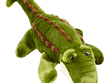 Fluff & Tuff Big Daddy Gator 23  Plush Dog Toy For Discount