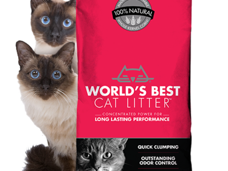 World s Best Cat Litter Scoopable Multiple Cat Clumping Formula Discount