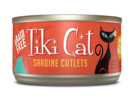 Tiki Cat Tahitian Grill Sardine Cutlets Canned Cat Food For Sale