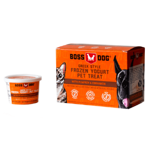 Boss Dog Frozen Greek Yogurt Pumpkin & Cinnamon Hot on Sale