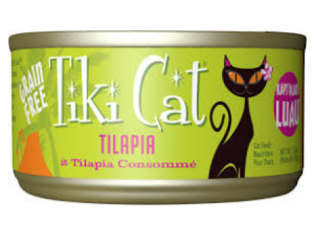 Tiki Cat Kapi Olani Luau Tilapia in Tilapia Consomme Canned Cat Food Hot on Sale