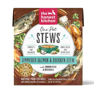 The Honest Kitchen One Pot Stew Simmered Salmon & Chicken Stew Wet Dog Food, 10.5-oz For Sale