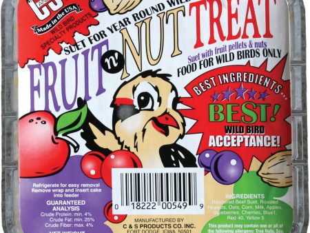 C And S Products Co Inc P - Fruit N  Nut Treat Suet For Cheap