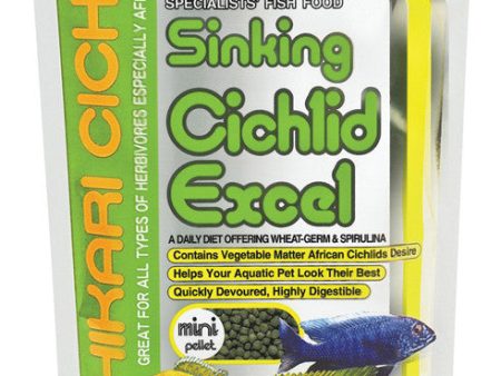 Hikari Sales Usa Inc - Cichlid Excel Sinking Pellets Online now