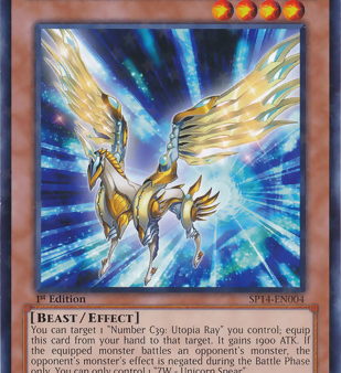 ZW - Unicorn Spear [SP14-EN004] Starfoil Rare For Cheap